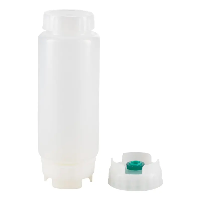 12 Oz Squeeze Container With Integrated Valve Cap For Compact Stations 1
