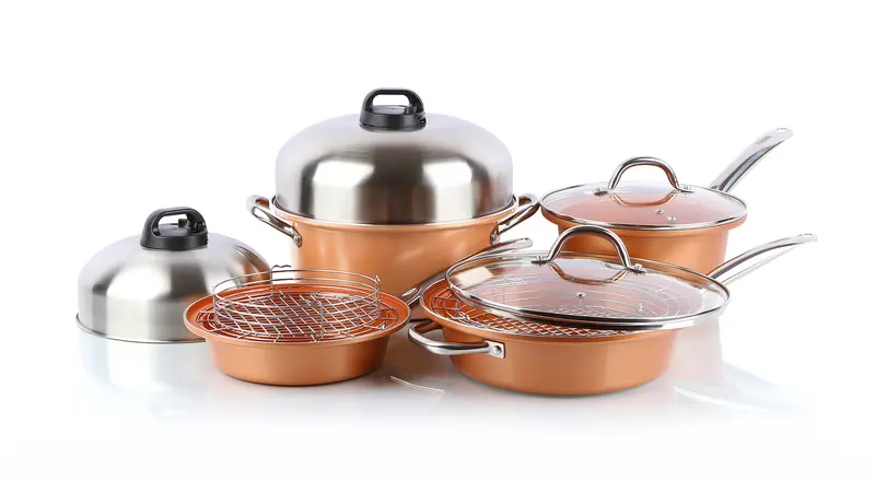 12-Piece Turbo Cookware Set – Complete Induction-Compatible Kitchen Collection 1