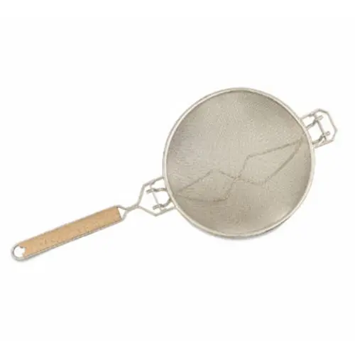 14-Inch Stainless Steel Round Strainer – Culinary Essentials Model 859447 1