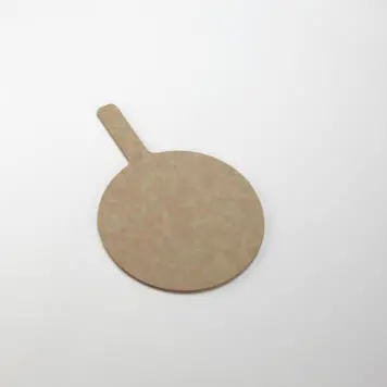 15-Inch Round Pressed Wood Pizza Peel – Professional-Grade, Final Sale 1
