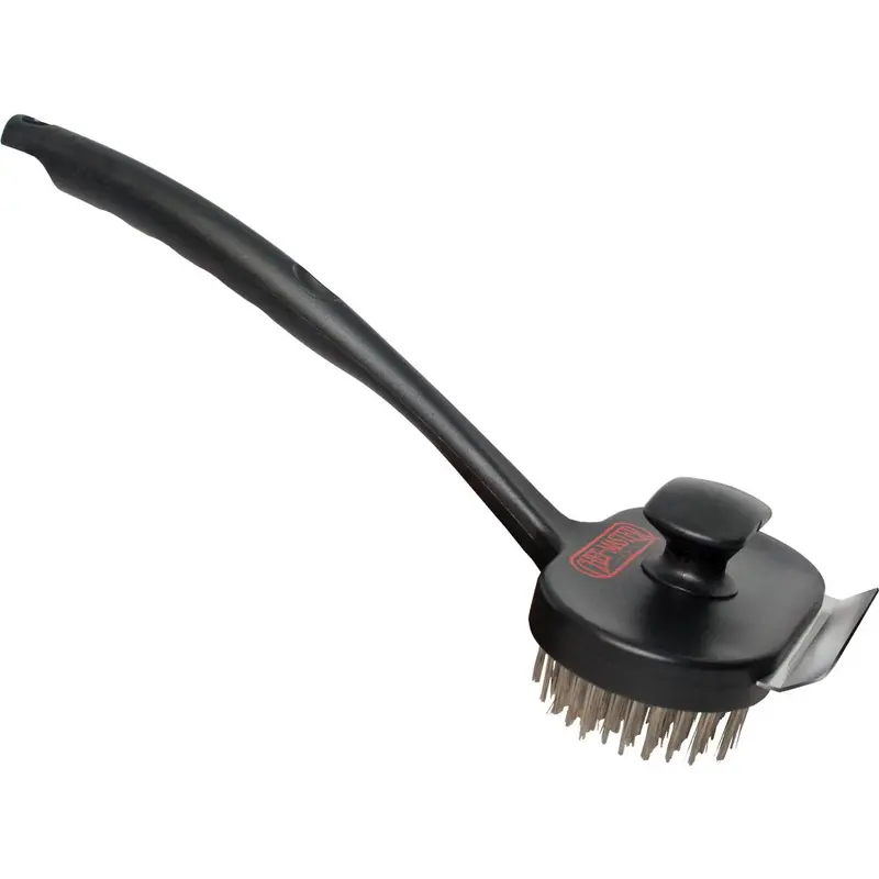17-Inch Dual-Function Charbroiler Brush And Scraper Combo Tool 1
