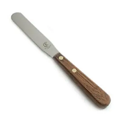 17-Inch Straight Stainless Steel Spatula With Wooden Handle 1