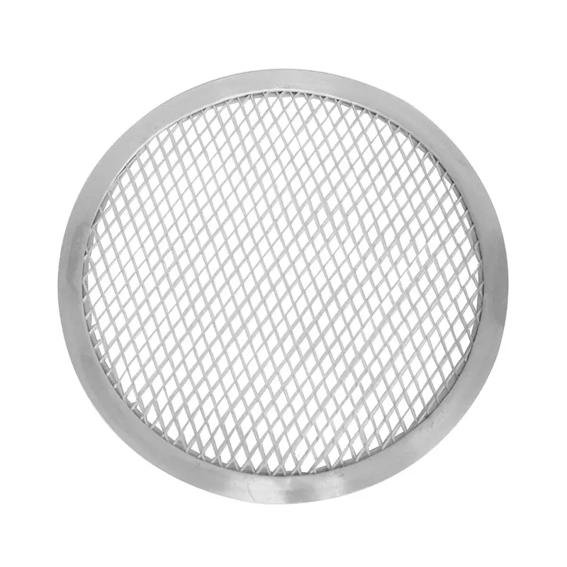 18-Inch Seamless-Rim Aluminum Pizza Screens (Set Of 1) 1