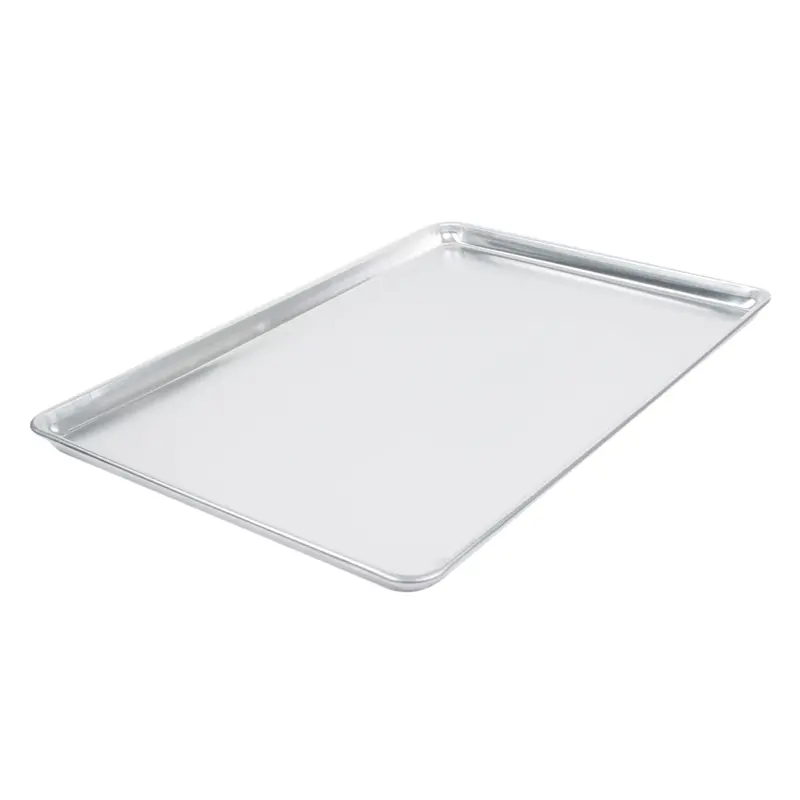 19-Gauge Wire-Rimmed Vollrath Wear-Ever Heavy-Duty Bun Pan 1