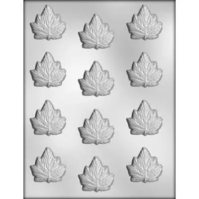 1¾" Maple Leaf Chocolate Mold – Product #90-13013 1