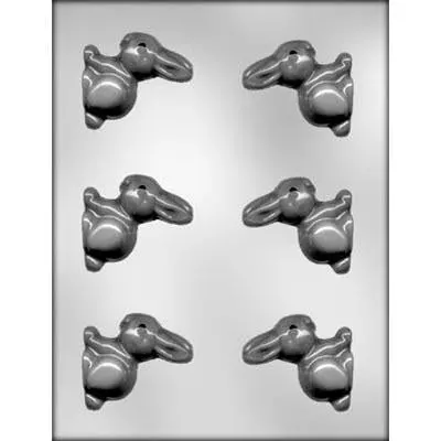 2.625-Inch Bunny 3D Chocolate Mold – Product Code 90-2320 1