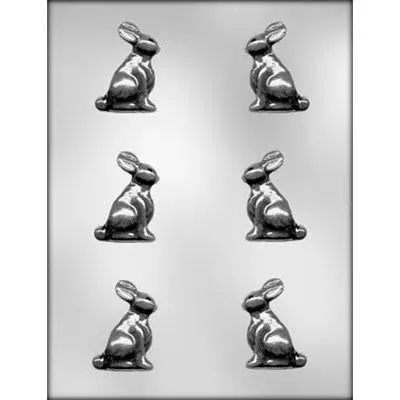 2-Inch Bunny 3D Chocolate Mold – Model Number 90-2376 1