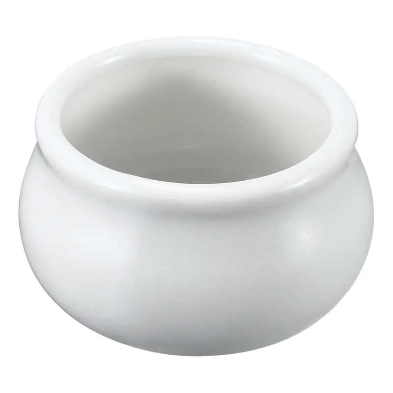 2-Ounce White Butter Pot – Browne 1