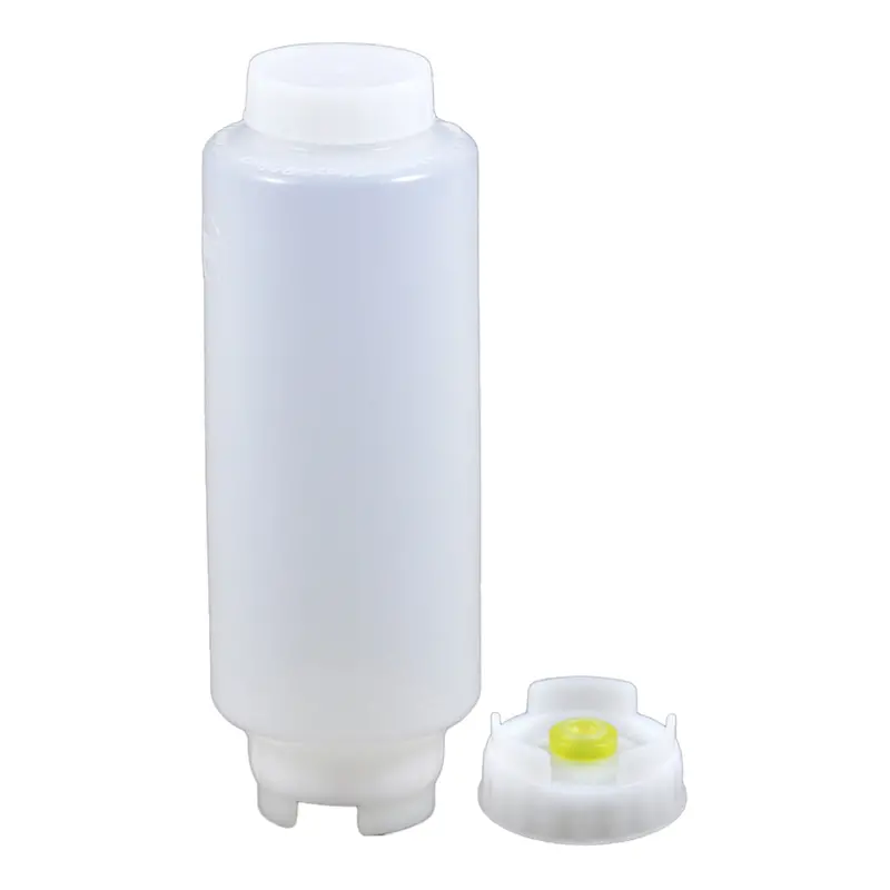 24 Oz Squeeze Bottle Featuring Medium Yellow Flow-Control Valve 1