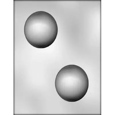 3" 3D Ball Chocolate Mold (90-5502) 1