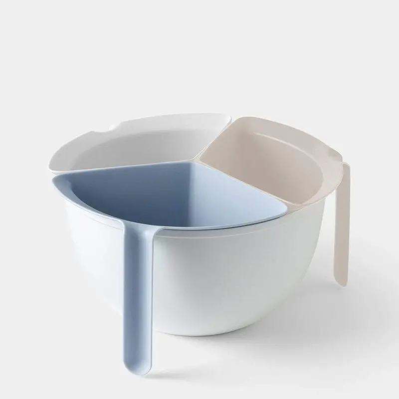 3-In-1 Prep Colander With Drain & Rinse Functions 1