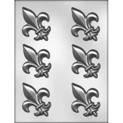 3-Inch Fleur-De-Lis Chocolate Mold – Model 90-5801 1