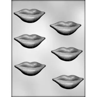 3" Lips Chocolate Mold (90-1658) 1