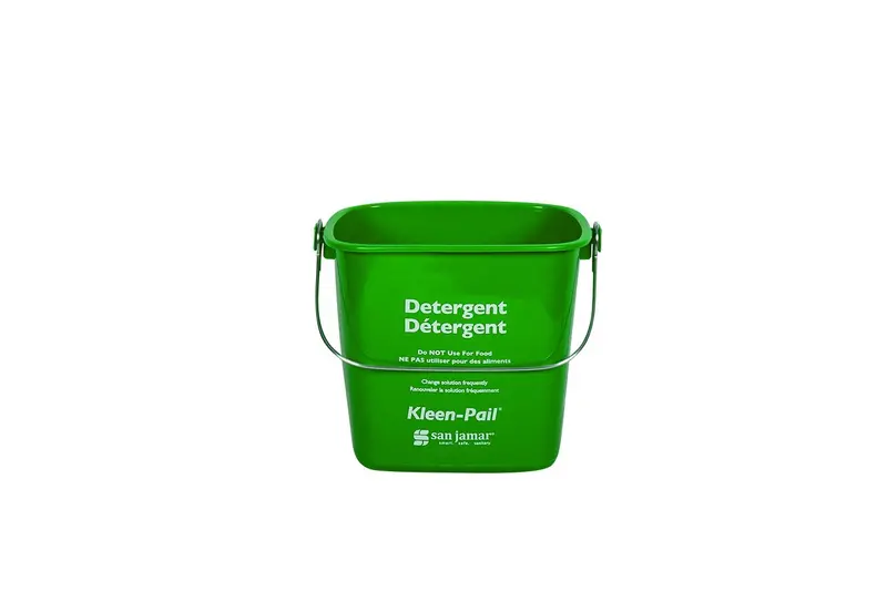 3-Quart Sanitation Pail – San Jamar Kleen-Pail® Compact Cleaning Container 1