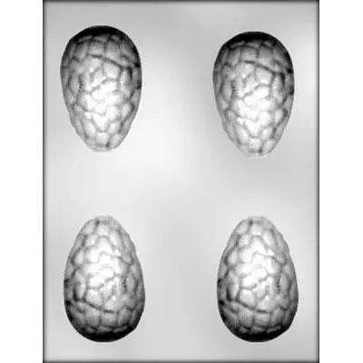 3D Cracked Egg Chocolate Mold – 3¾" Size #90-2354 1