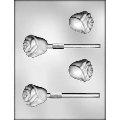 3D Rose Sucker Chocolate Mold – Product #90-13118 1