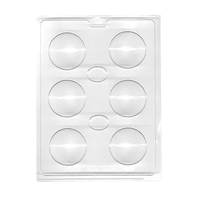 3D Round Chocolate Mold – Model #5604-0000 1