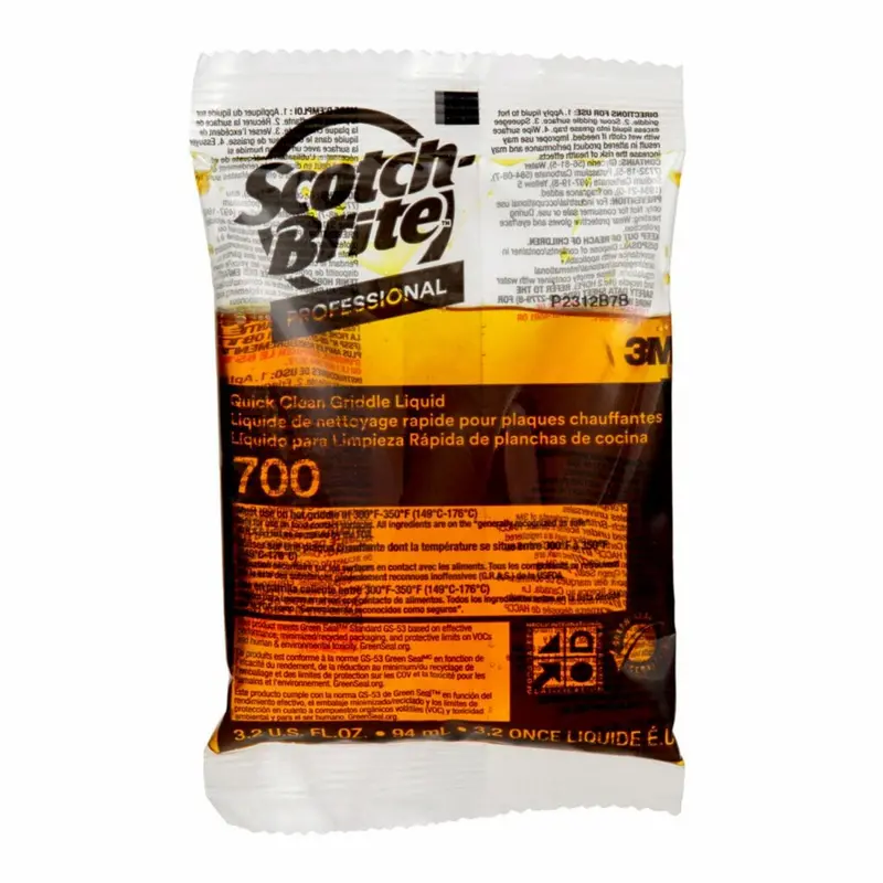 3M Scotch-Brite Quick Clean Griddle Degreaser – 3.2 Oz Pre-Measured Pods (40-Pack) 1