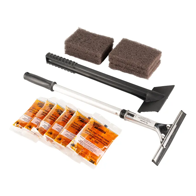 3M Scotch-Brite Quick Clean Griddle System – Starter Kit For Efficient Maintenance 1