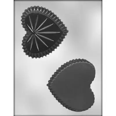 4.25-Inch Heart Box Chocolate Mold (Model 90-1305) 1
