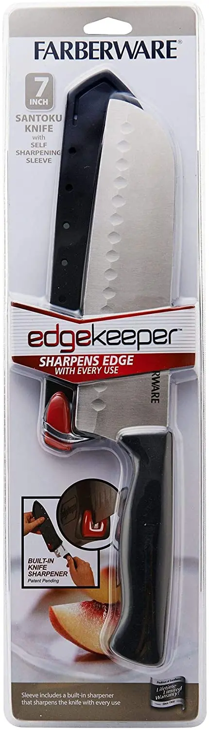 5-Inch Santoku Knife With Edge Keeper Technology 1
