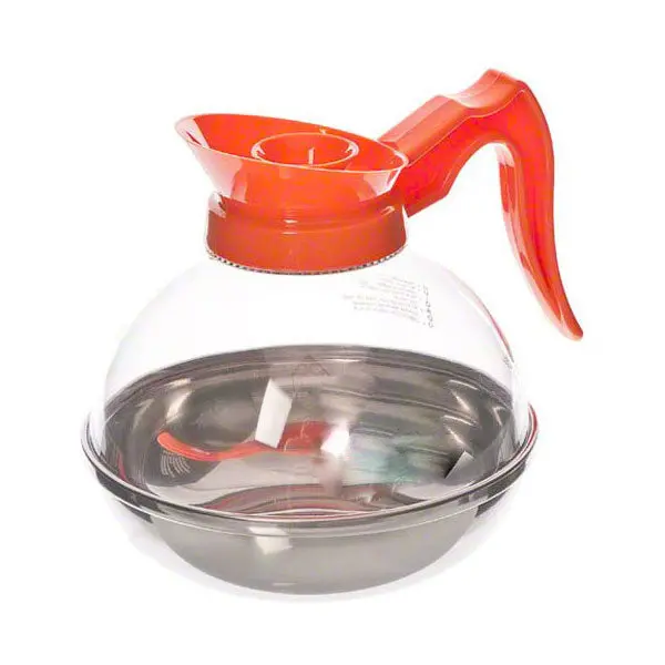 64-Ounce Tempered Plastic Decanter For Decaffeinated Coffee 1