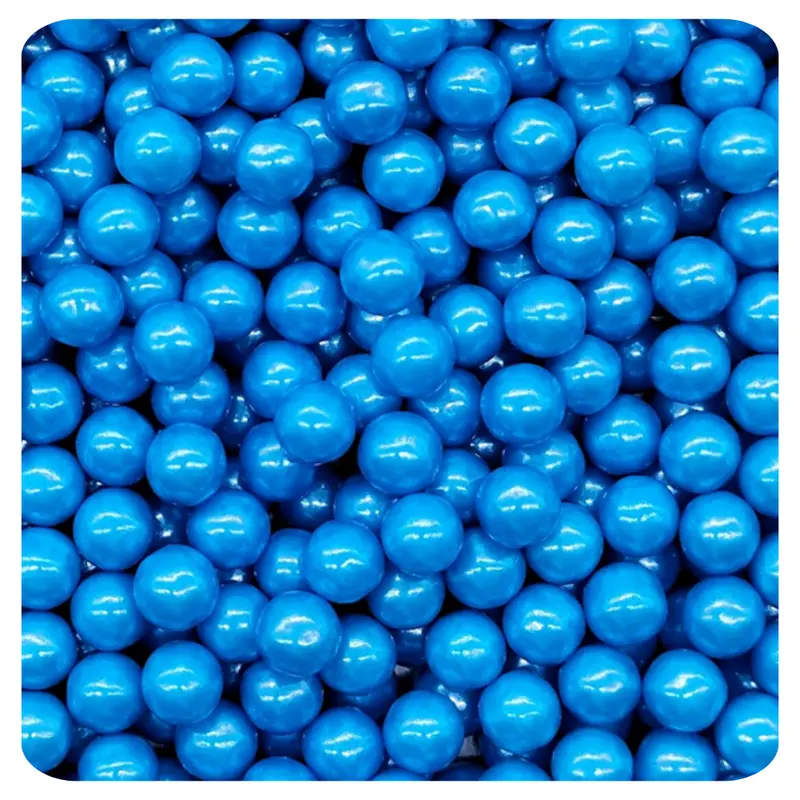 7Mm Deep Blue Sugar Pearls – 100G Premium Bakery Sprinkles 1