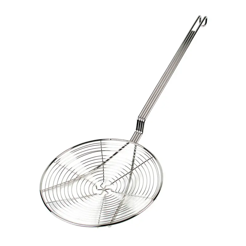 9-Inch Spiral Wire Skimmer For Delicate Foods 1