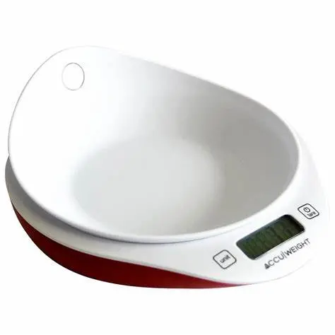 Accuweight Digital Kitchen Scale With Integrated Mixing Bowl 1
