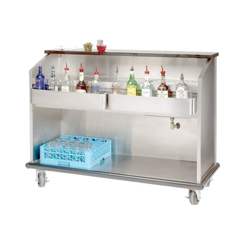 Advance Tabco Ams-5B Portable Bar Station – Ambassador Series 1