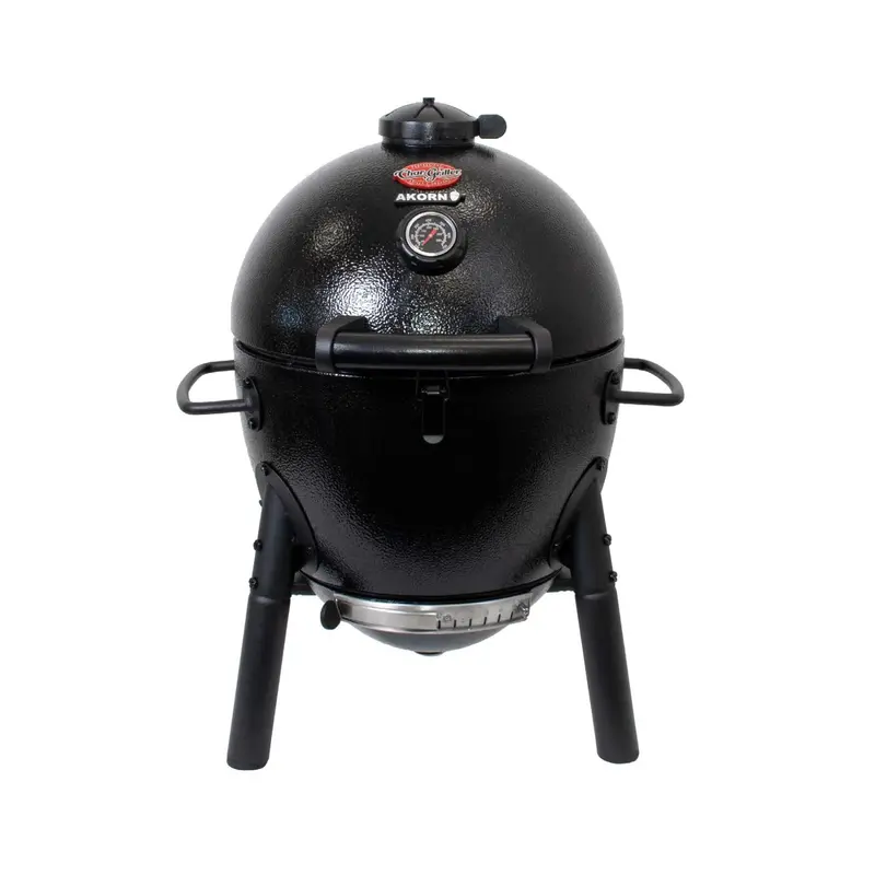 Akorn® Jr. Kamado Charcoal Grill – Compact Black Model 1