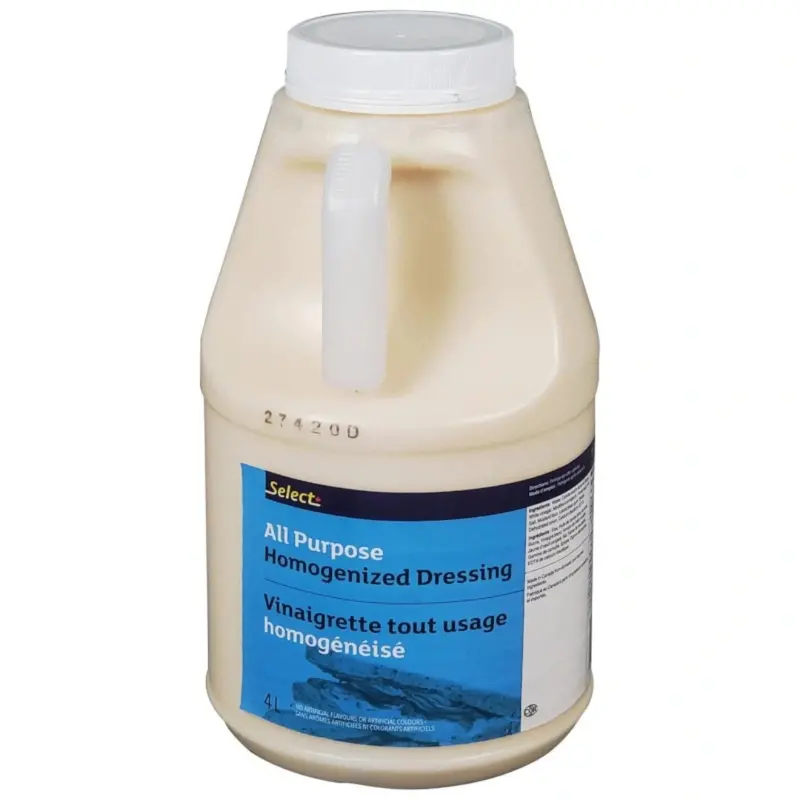 All-Purpose Homogenized Salad Dressing – 4-Liter Jug 1