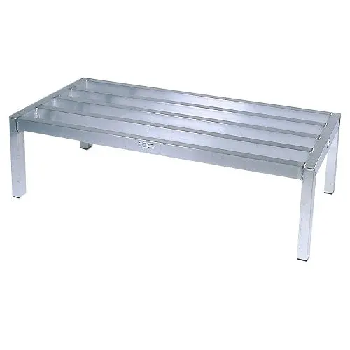 All-Welded Steel Dunnage Rack – 20 X 36 X 8 Inch Durable Platform 1