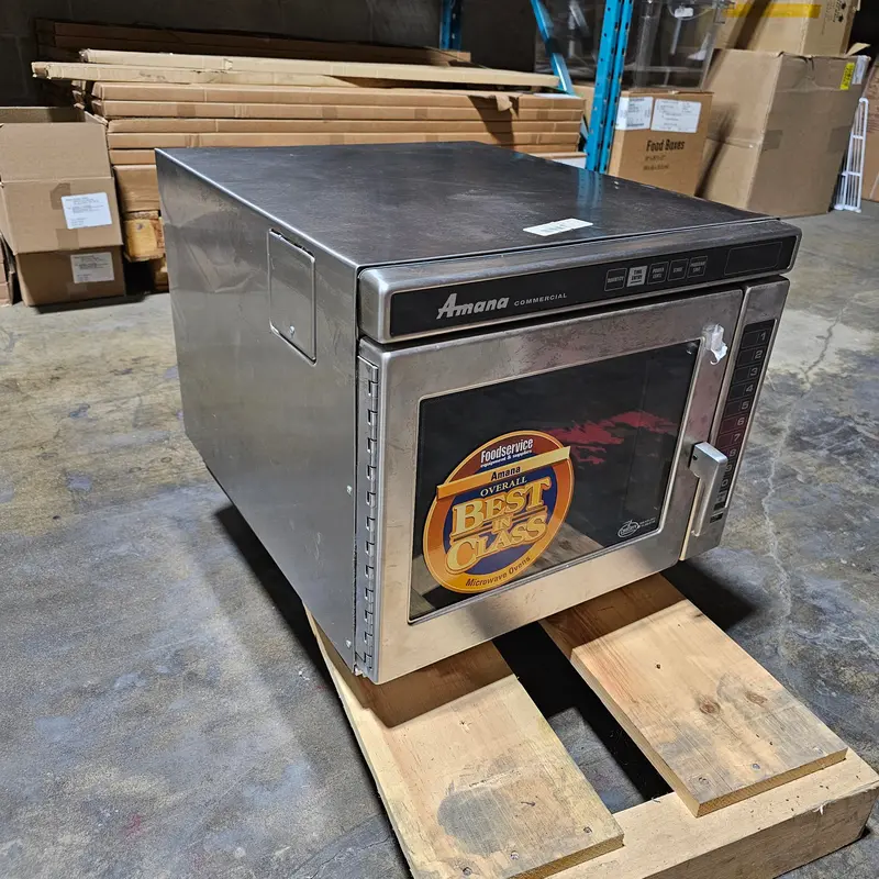 Amana Rc17S2 Commercial Microwave Oven – 1700W, 208/240V, Stainless Steel – Refurbished Final Sale 1