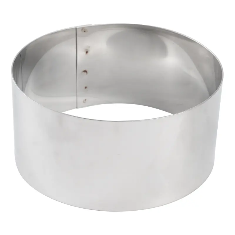 American Metalcraft 3-Inch Stainless Steel Cake Ring – Final Sale 1