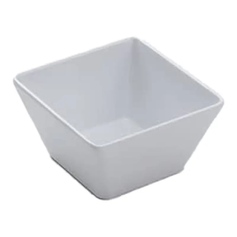 American Metalcraft Endurance Melamine Bowl – 5-Inch Square White Dishware For High-Traffic Use 1