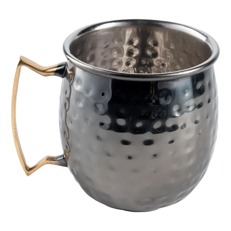 American Metalcraft Hammered Moscow Mule Mug – 16 Oz Copper-Style 1
