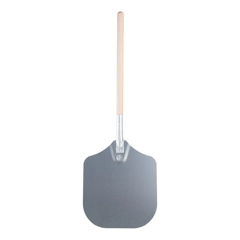 American Metalcraft Medium Pizza Peel — 12" × 14" Aluminum Blade With Wood Handle 1