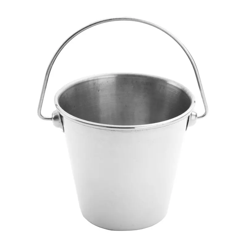 American Metalcraft Mini Stainless Steel Pail – 4-3/8" Diameter × 4-7/8" Height 1