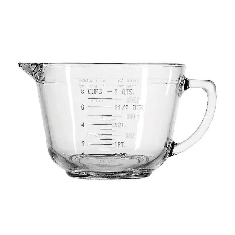 Anchor Hocking Glass Measuring Cup & Batter Bowl – 2-Quart Capacity 1