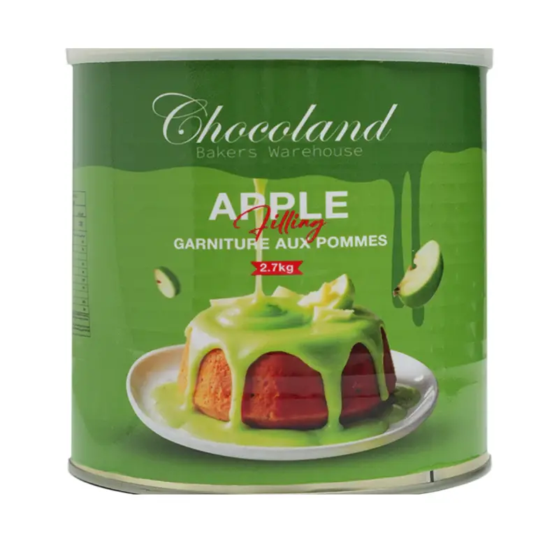Apple Diced Fruit Filling – 2.7 Kg, 70% Fruit Content (Pickup Only) 1