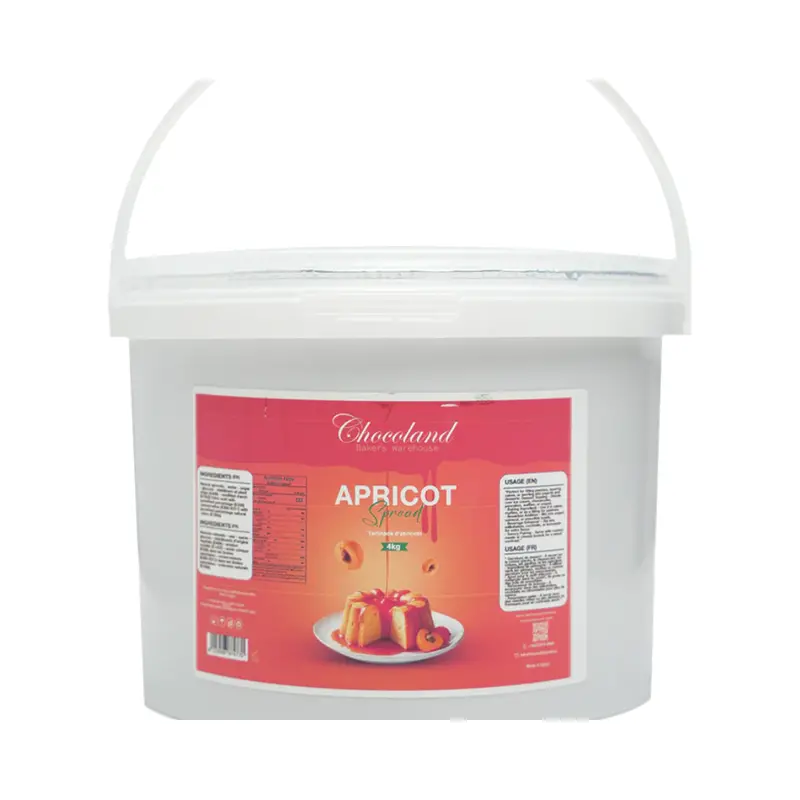Apricot Fruit Spread – 4 Kg Classic Preserves, Commercial Pack (Pickup Only) 1