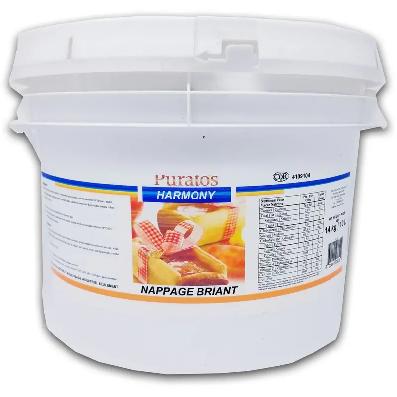 Apricot Harmony Nappage Glaze – 9Kg Fruit-Based Shine Coating (Pickup Only) 1