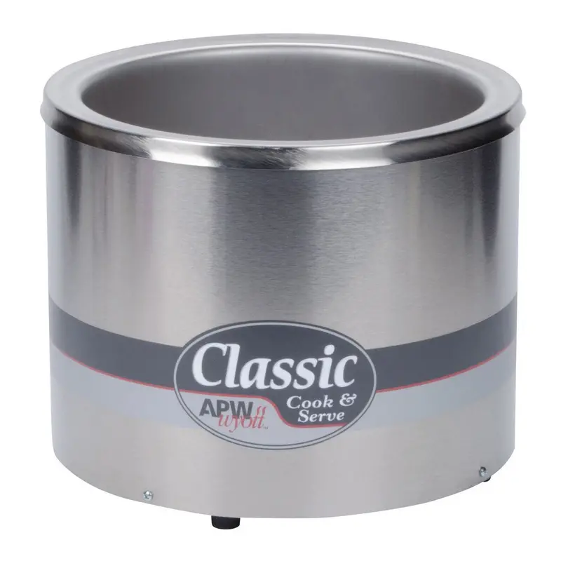 Apw Rcw11 11-Quart Round Electric Countertop Warmer & Serving Cooker 1