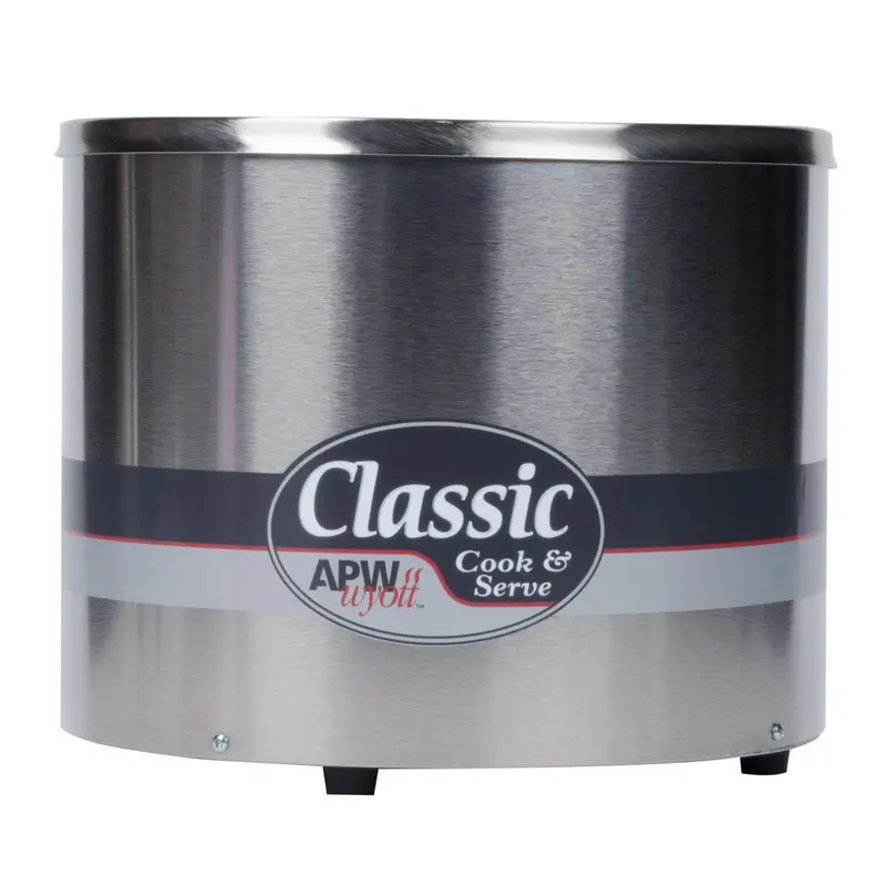 Apw Rcw7 7-Quart Round Electric Countertop Warmer & Serving Cooker 1