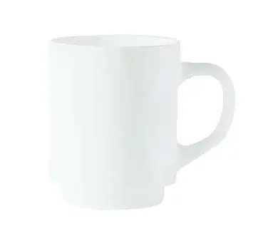 Arcoroc Restaurant White Ceramic Mug – 36-Pack 1