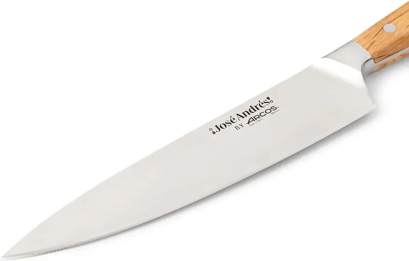 Arcos José Andrés 8-Inch Chef’S Knife – Holm Oak Handle 1