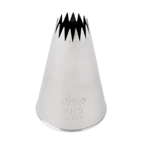 Ateco #5 French Star Pastry Tip (865) 1