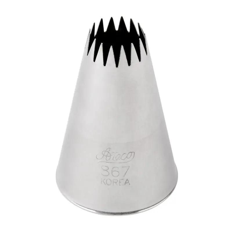 Ateco 867 #7 French Star Pastry Tip – Versatile Decorating Tool 1