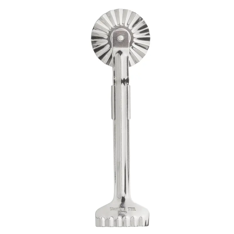 Ateco All-Metal Fluted Pastry Wheel – Rust-Resistant & Sharp (#1398) 1